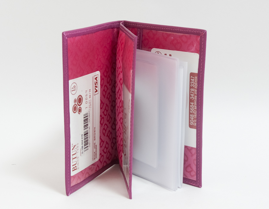 Обложка для паспорта и авто-документов из розовый кожи